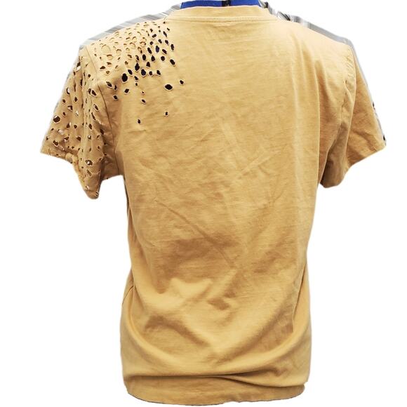 Ser.O.Ya Caroline Distressed Tee S Small - Picture 3 of 4